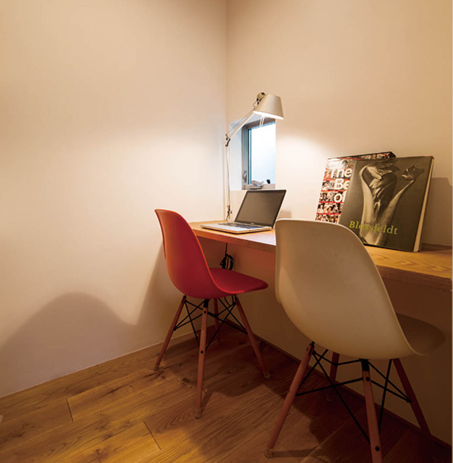 旭化成ホームズ（ヘーベルハウス） インテリアが映えるシンプルな空間　庭とつながる大開口で開放的にの建築実例画像5