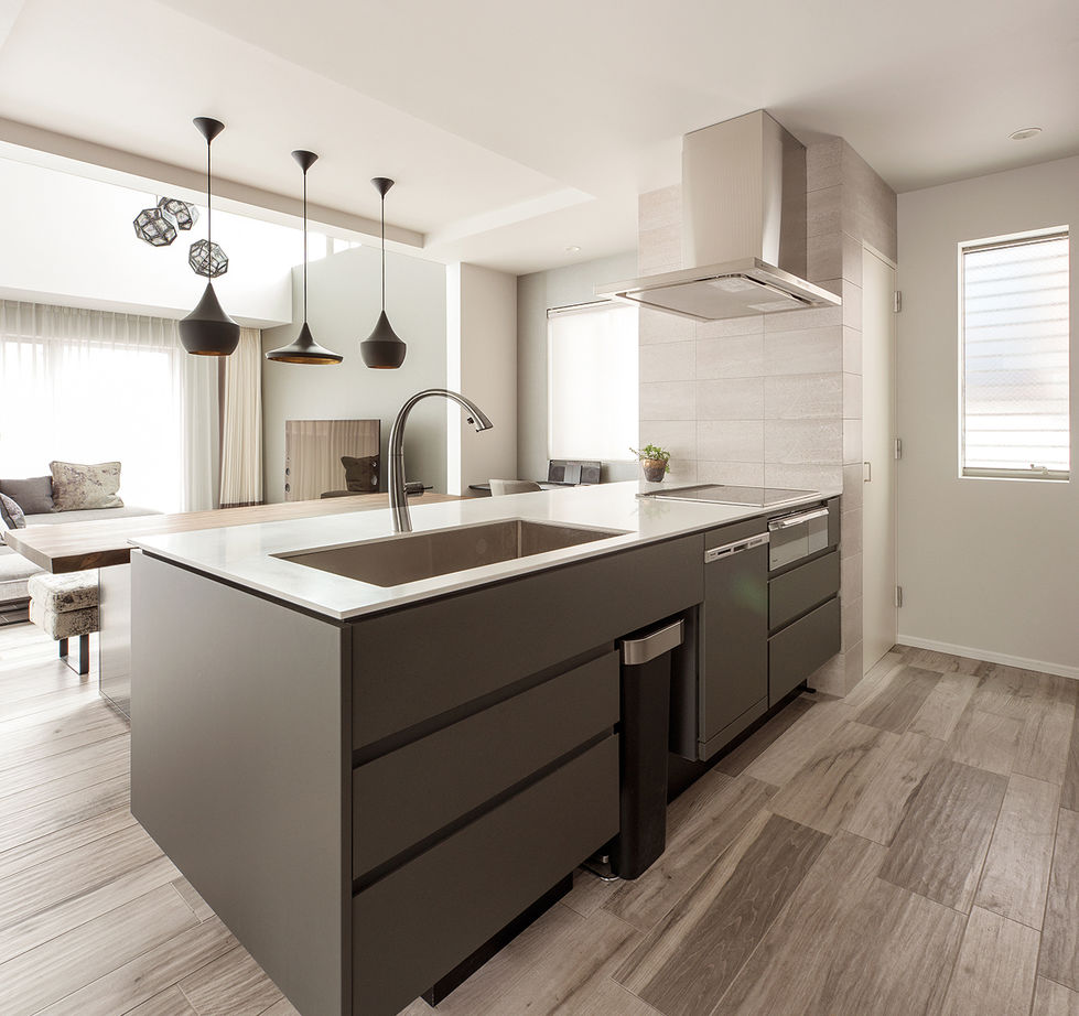 旭化成ホームズ（ヘーベルハウス） モノトーンで空間を美しくアレンジ　上質なくつろぎの時間を大切にの建築実例画像3