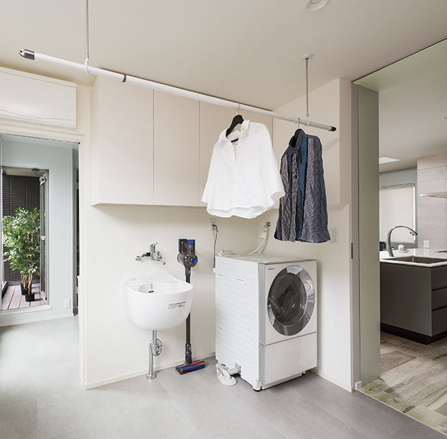 旭化成ホームズ（ヘーベルハウス） モノトーンで空間を美しくアレンジ　上質なくつろぎの時間を大切にの建築実例画像6