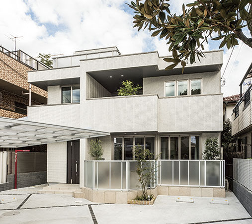 旭化成ホームズ（ヘーベルハウス） アウトドア空間を部屋のように使い多世帯で伸びやかに暮らすの建築実例画像8