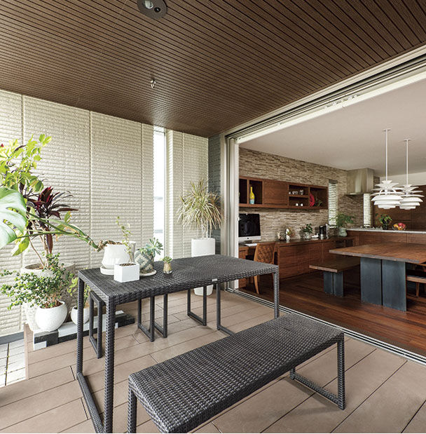 旭化成ホームズ（ヘーベルハウス） 内と外をつなぎ、床の高さを変えて多彩な過ごし方ができる３階建ての建築実例画像5