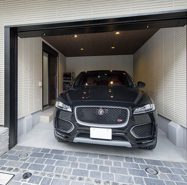 旭化成ホームズ（ヘーベルハウス） 内と外をつなぎ、床の高さを変えて多彩な過ごし方ができる３階建ての建築実例画像6