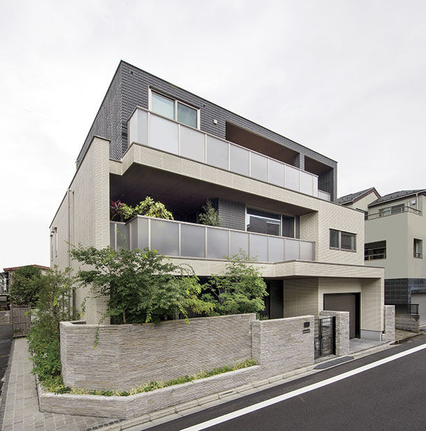 旭化成ホームズ（ヘーベルハウス） 内と外をつなぎ、床の高さを変えて多彩な過ごし方ができる３階建ての建築実例画像7