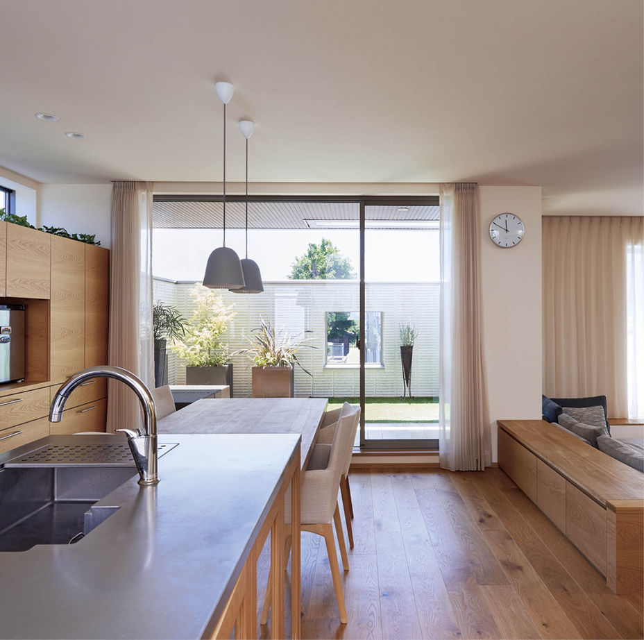 旭化成ホームズ（ヘーベルハウス） 2階リビングでバルコニーを広々と　愛犬と伸び伸び暮らせる住まいにの建築実例画像3