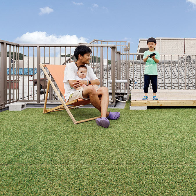 旭化成ホームズ（ヘーベルハウス） 土間と一体のＬＤＫや屋上など子どもと楽しく暮らす工夫が満載の建築実例画像6
