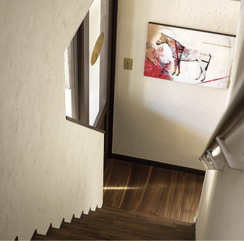 旭化成ホームズ（ヘーベルハウス） 素材の質感や風合いの変化を楽しむアンティークとモダンが融合した家の建築実例画像5