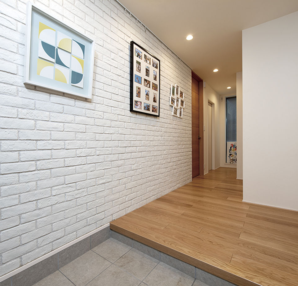 旭化成ホームズ（ヘーベルハウス） ウッディなインテリアに包まれて心地よい光と風を感じる3階ＬＤＫの建築実例画像5