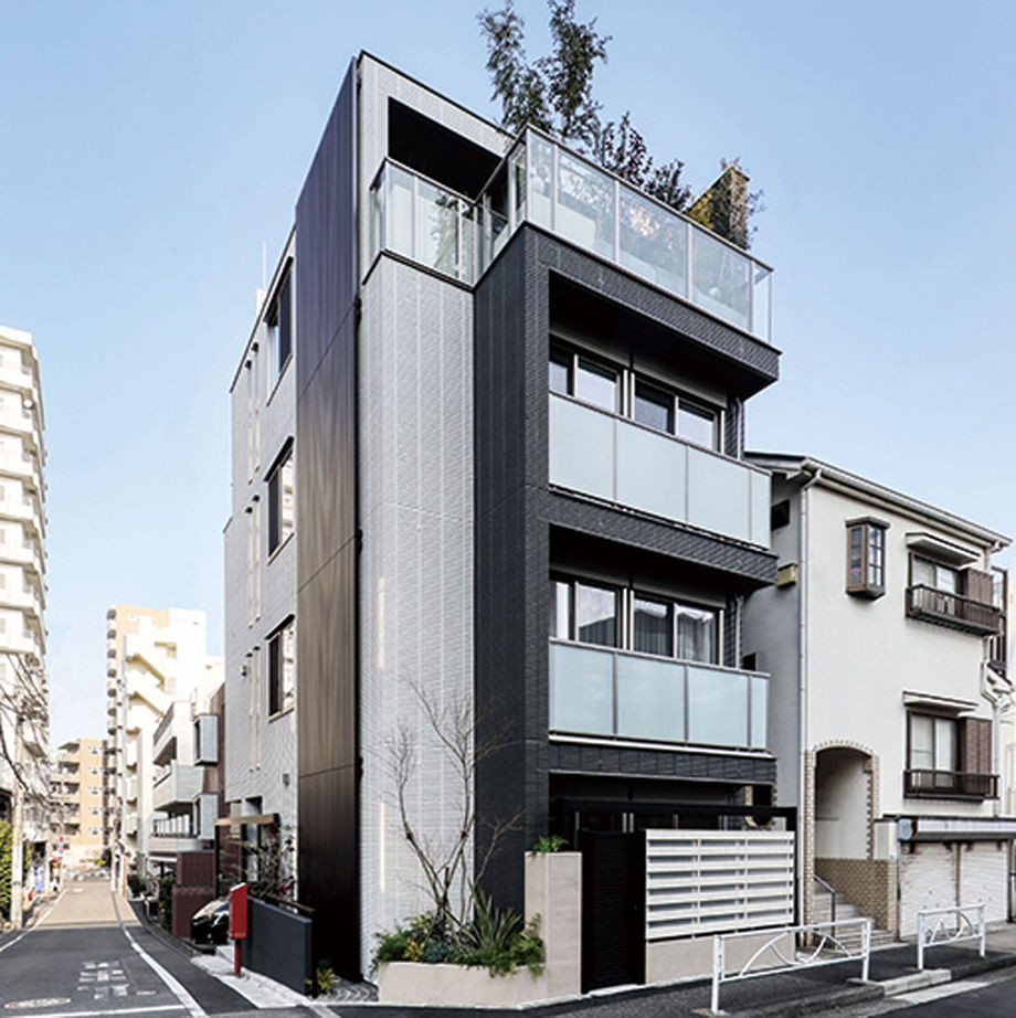 旭化成ホームズ（ヘーベルハウス） 敷地24.5坪を多層階で豊かに活用。フロア別に異なる時間を楽しむ家の建築実例画像9