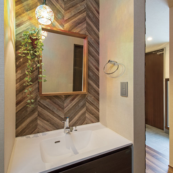 旭化成ホームズ（ヘーベルハウス） 開放的な吹抜けやバルコニーで リゾートの気分を楽しめるわが家にの建築実例画像5