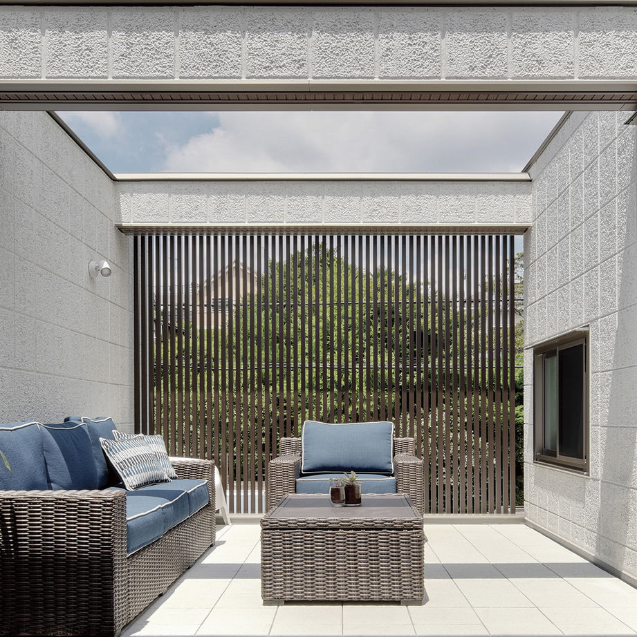 旭化成ホームズ（ヘーベルハウス） ２階にリビングとバルコニーを設け リゾートの雰囲気を楽しむ住まいにの建築実例画像4