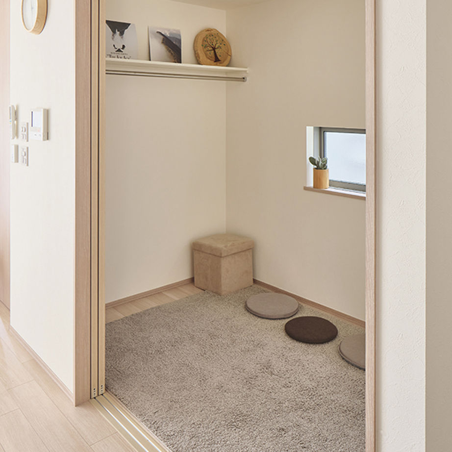 旭化成ホームズ（ヘーベルハウス） シンプルな間取りで柔軟に暮らせる 60年以上耐用の構造で安心な家の建築実例画像5