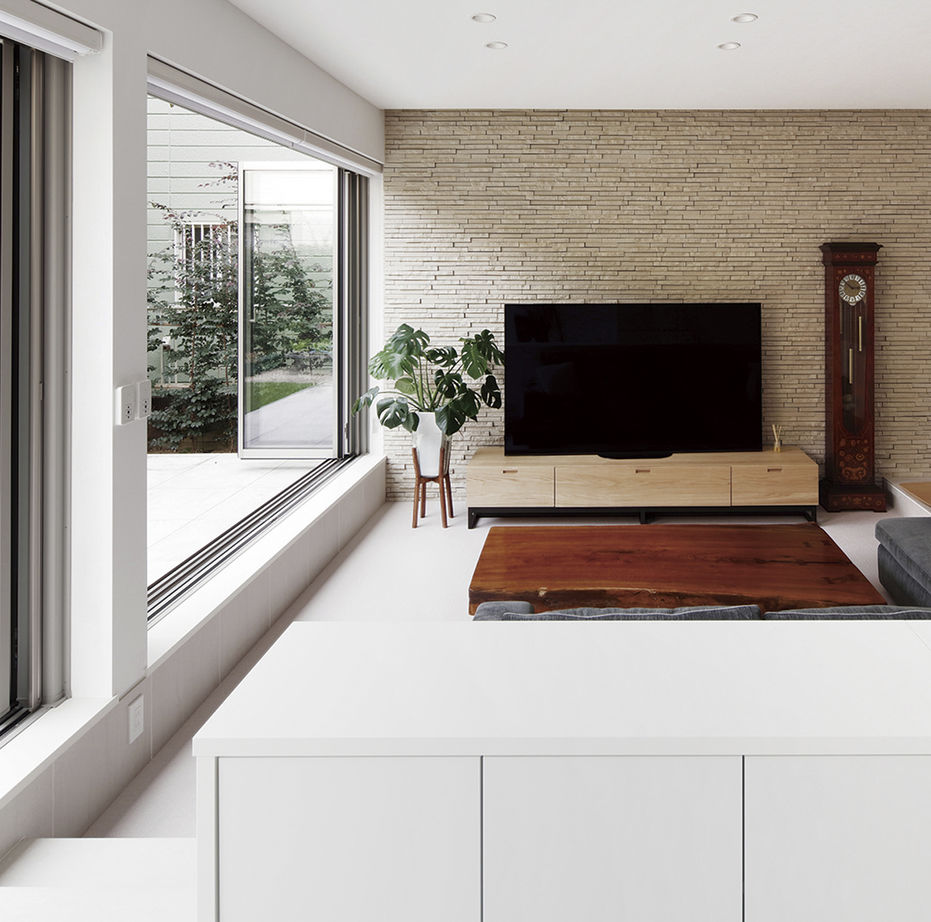 旭化成ホームズ（ヘーベルハウス） 光と風の通り道をつくる設計で開放的に心地よく過ごせる家の建築実例画像2