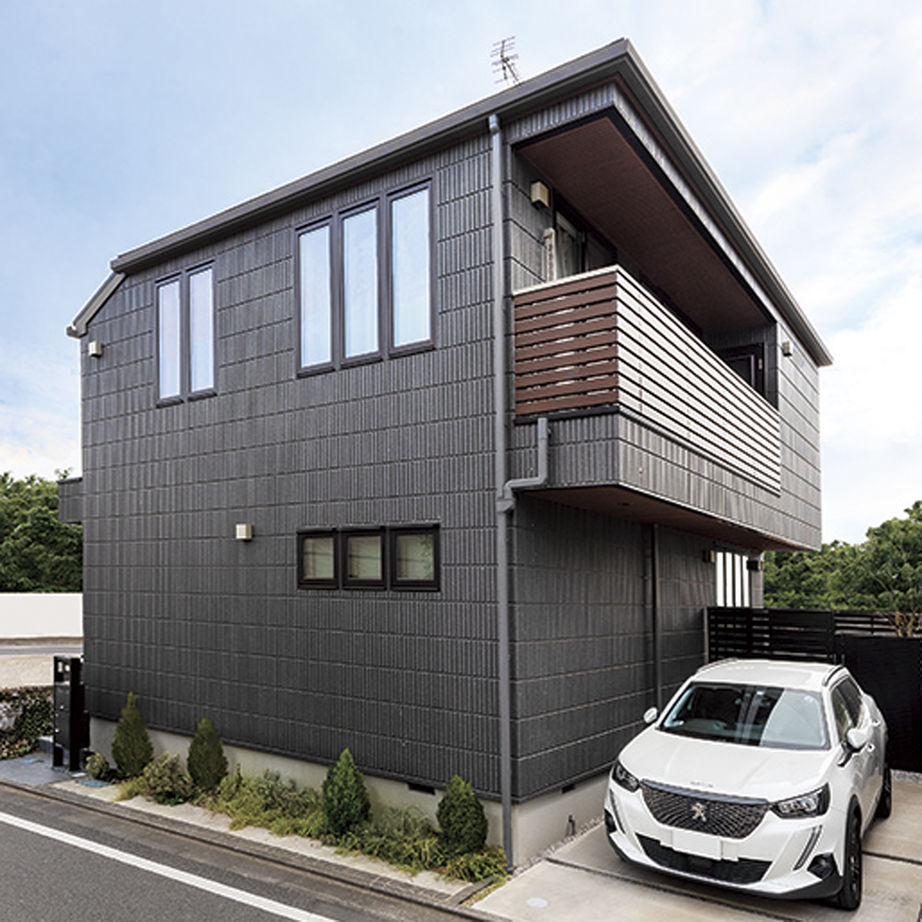 旭化成ホームズ（ヘーベルハウス） 吹抜けとダウンフロアで空間を広げカフェのような居心地のよい家にの建築実例画像8