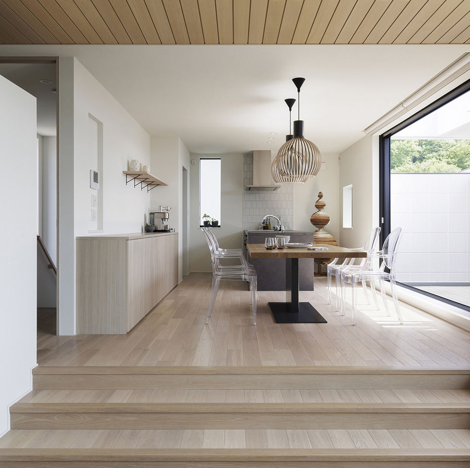 旭化成ホームズ（ヘーベルハウス） ゆとりの空間と眺望を手に入れた家時間を楽しむ２階リビングの建築実例画像4