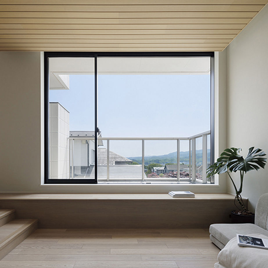 旭化成ホームズ（ヘーベルハウス） ゆとりの空間と眺望を手に入れた家時間を楽しむ２階リビングの建築実例画像8