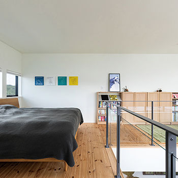 旭化成ホームズ（ヘーベルハウス） 吹抜けと中庭が一体の広々LDKで、愛猫と一緒の時間を大切に暮らすの建築実例画像6