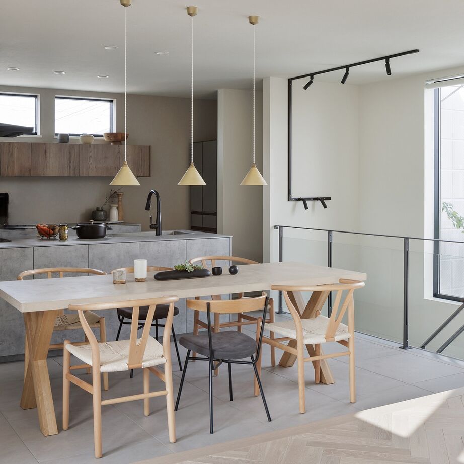 旭化成ホームズ（ヘーベルハウス） ２階リビングにベランダを併設して自然の光と風、眺望を楽しみ暮らすの建築実例画像2