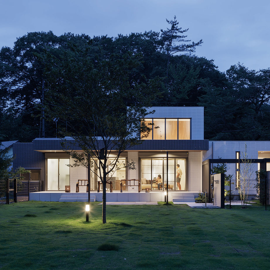 旭化成ホームズ（ヘーベルハウス） 空を眺め、緑を身近に感じて暮らす　平屋ならではの開放感と安らぎの建築実例画像2