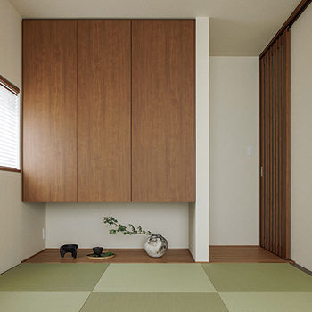 旭化成ホームズ（ヘーベルハウス） 空を眺め、緑を身近に感じて暮らす　平屋ならではの開放感と安らぎの建築実例画像5