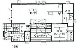 太平ホーム北海道 【1500-2000万円/間取図(4LDK)】こだわりは性能。Ｗ断熱で冬でも暖かく心地良いお家の間取り図（4LDK）1階