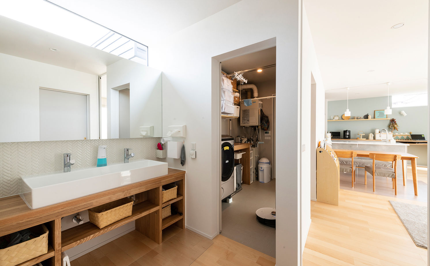 太平ホーム北海道 【2500～3000万円／建築家と建てる住まい】家族の夢とこだわりを詰め込んだ、家事ラクなマイホームの建築実例画像8