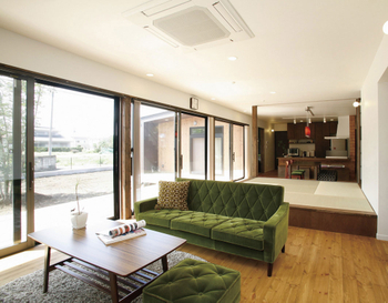 タツホーム　竜建 【間取り図有/本体価格1765万円/40坪】シンプルデザインでゲストをもてなす、平屋＋αの「招き、集う家」の建築実例画像3