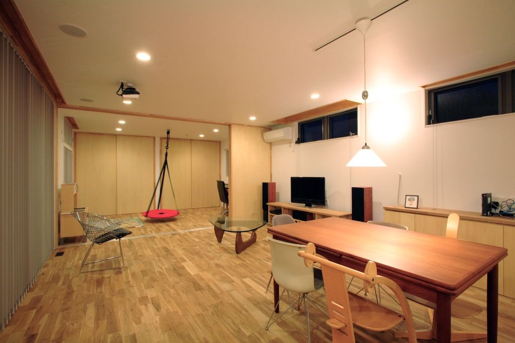 タツホーム　竜建 【平屋/間取り図有/本体価格1580万円/29坪】家具も一緒にコーディネート。可変性と開放感のあるモダンな家の建築実例画像8