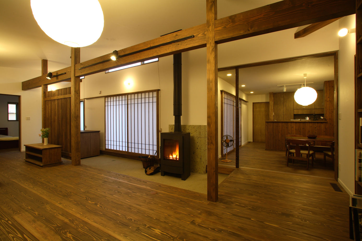 タツホーム　竜建 【平屋/間取り図有/本体価格1912万円/39坪】四季の移ろいを楽しむ。和モダンの「桜とモミジと図書ハウス」の建築実例画像8