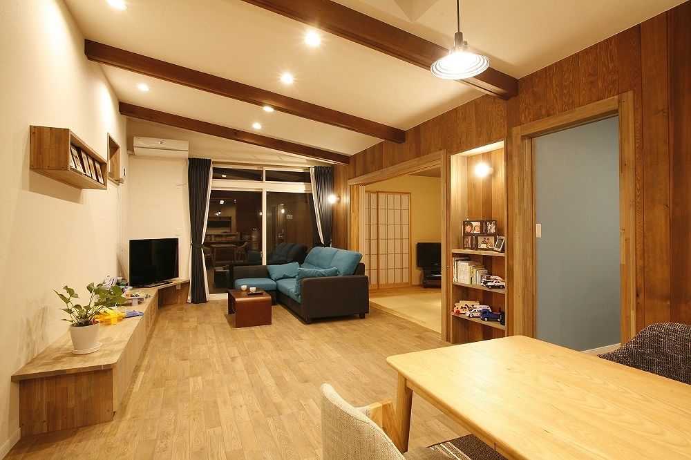 タツホーム　竜建 【1705 万円/約33坪】遊び心を大切にした設計に一目ぼれ。「らしさ」を追求した、青いガルバリウムの平屋の建築実例画像8