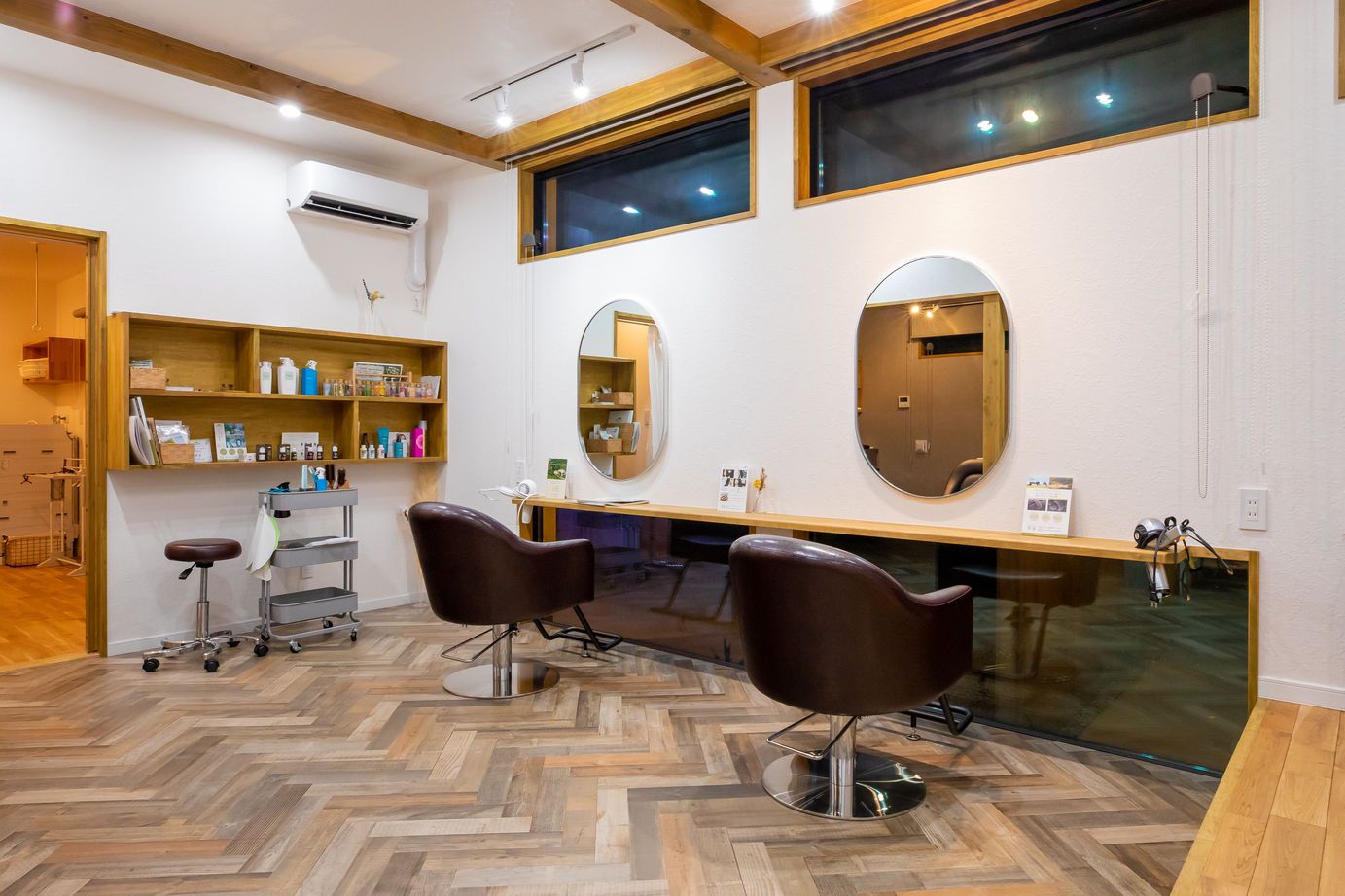 タツホーム　竜建 【本体価格2160万円/44坪/平屋】美容室と住まいを組み合わせた家事ラクで暮らしやすい平屋の建築実例画像10