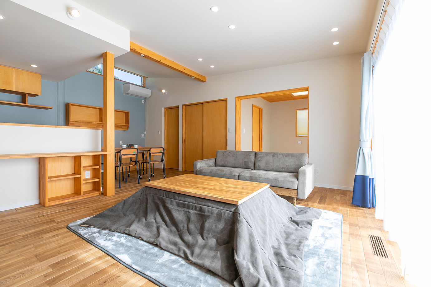 タツホーム　竜建 【本体価格1960万円/40.5坪】平屋のように暮らせる！木の香りが心地よい住まいの建築実例画像3