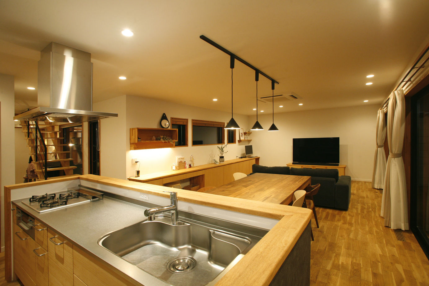 タツホーム　竜建 【本体価格1870万円/40.5坪/平屋】中庭をコの字型に囲む平屋の建築実例画像10