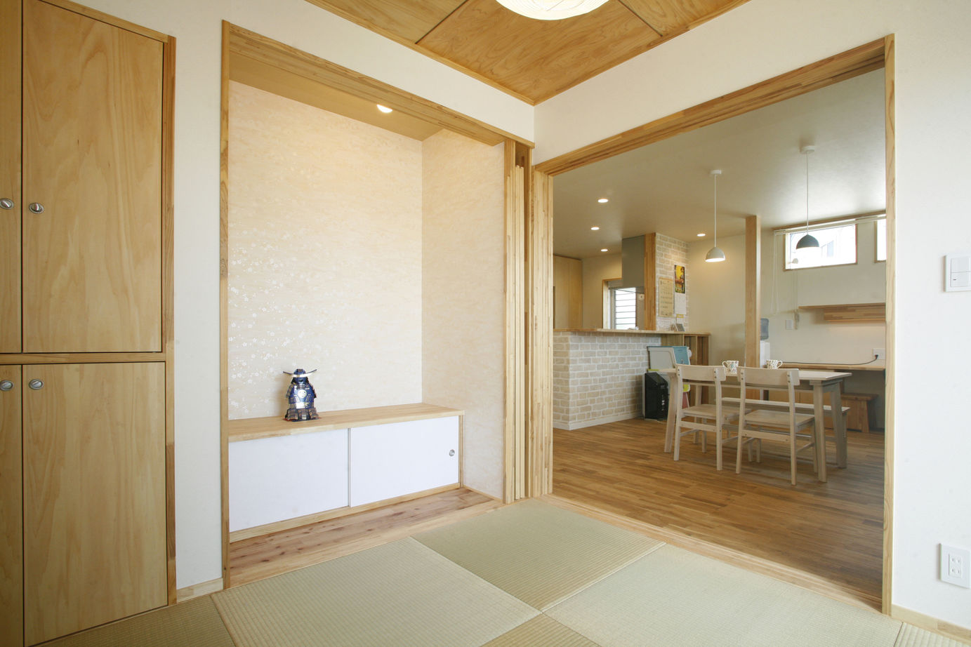 タツホーム　竜建 【本体価格1870万円/41.2坪】開放感とプライバシーへの配慮を両立したL字型の住まいの建築実例画像6