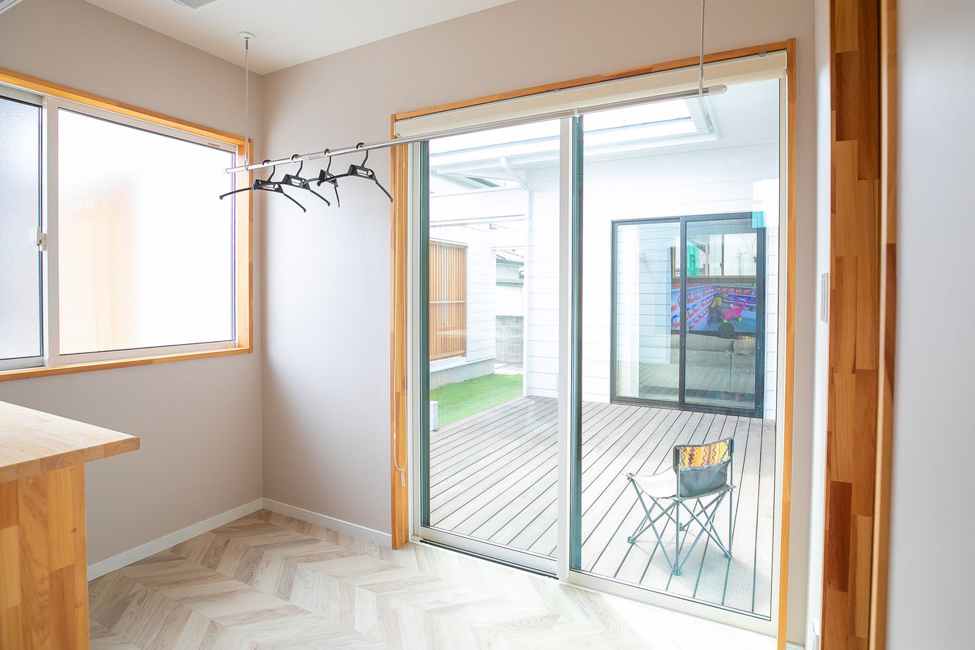 タツホーム　竜建 【本体価格1910万円/40.8坪】木のぬくもりが感じられる、中庭でのびのび遊べる住まいの建築実例画像7