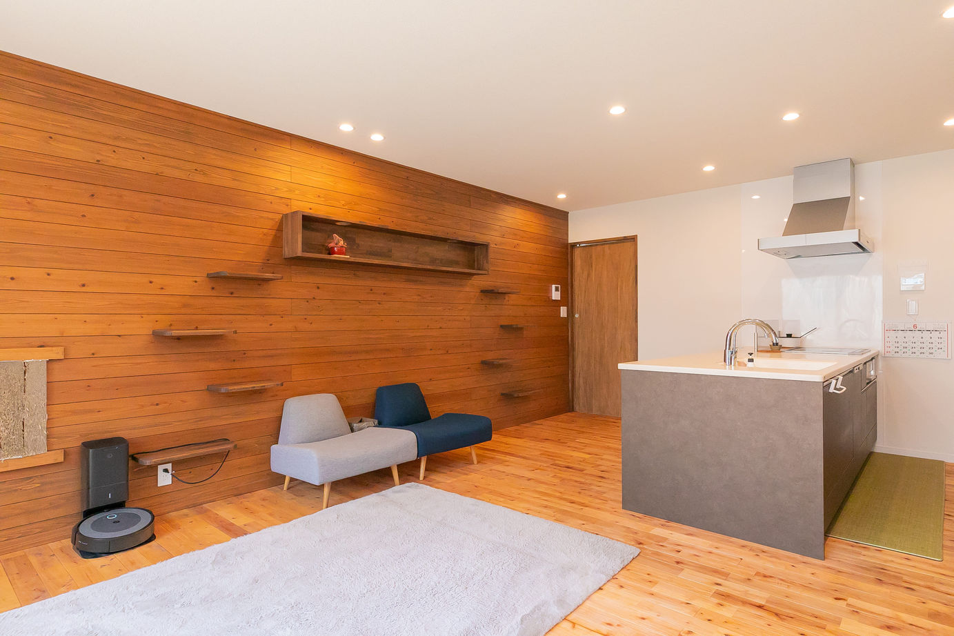 タツホーム　竜建 【1500～1999万円/35.8坪】中庭で家族も猫ものびのび遊べる！半二世帯の平屋の建築実例画像4