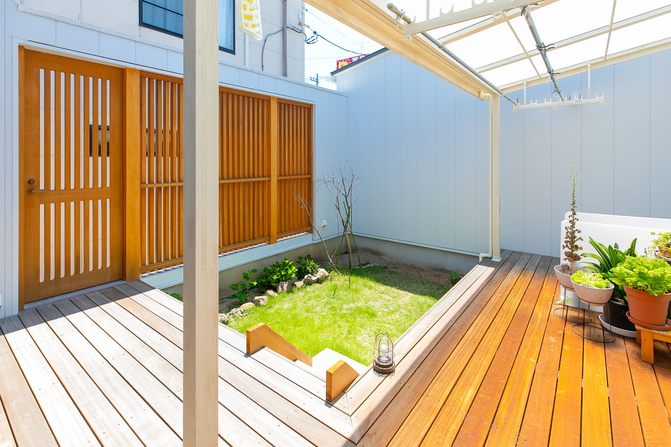 タツホーム　竜建 【1500～1999万円/35.8坪】中庭で家族も猫ものびのび遊べる！半二世帯の平屋の建築実例画像8