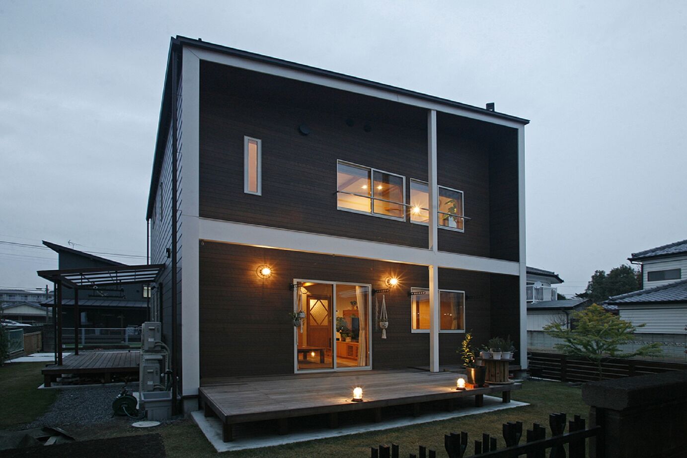 タツホーム　竜建 【2000～2500万円/37.5坪】異素材をМＩＸしたスタイリッシュで個性的な二世帯住宅の建築実例画像10