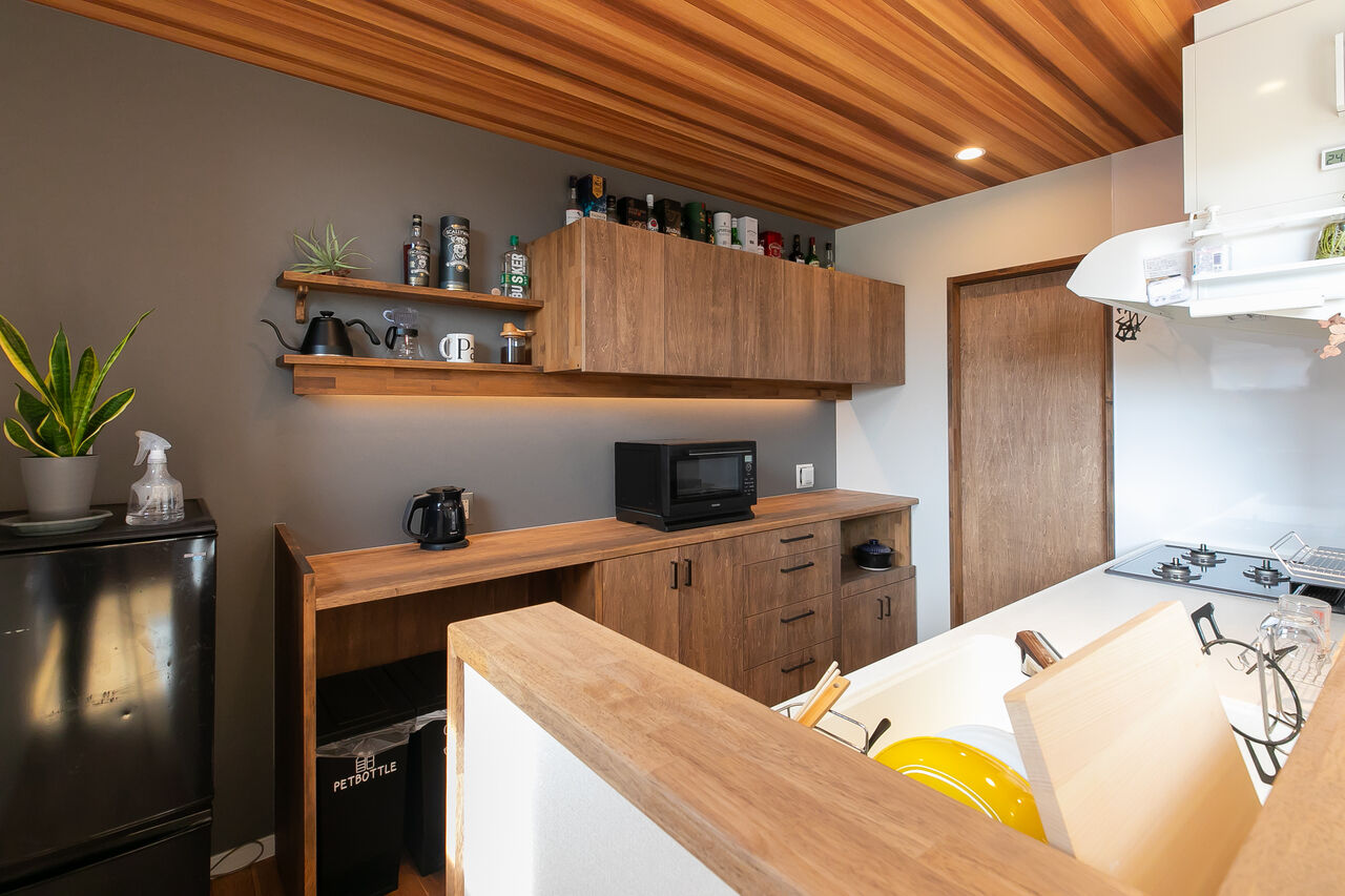 タツホーム　竜建 【本体価格2000万円台/34.8坪】木を惜しみなく使った内装でラフでかっこいい空間の住まいの建築実例画像6