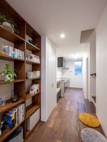 HOUSECODE(ハウスコード） 【大阪市/1000万円台/30坪/狭小/3階建て/間取り】駅前に建てた幅2.7mの家の建築実例画像4