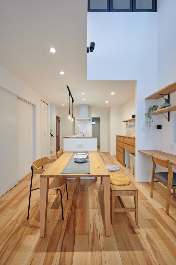 HOUSECODE(ハウスコード） 【堺市/1900万円台/敷地約30坪】吹抜けで1・2階がつながる家【間取り図あり】の建築実例画像4