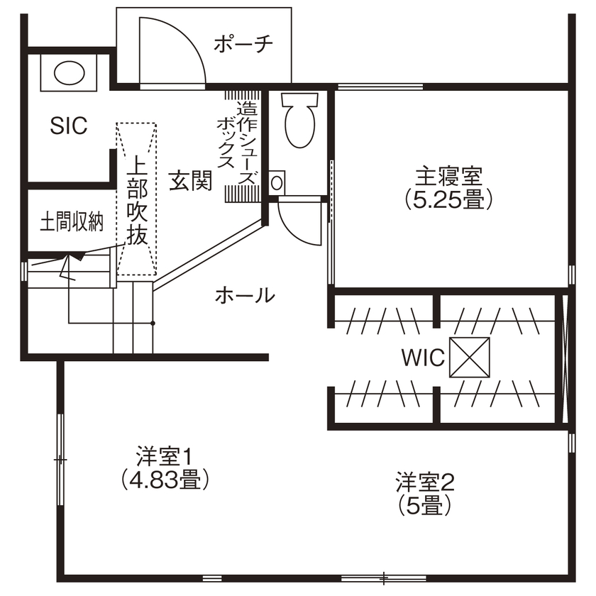 HOUSECODE(ハウスコード） 堺市/土地約27坪/ママ設計士のアイデアが光る、小さくても豊かに住まう家【間取り図有】の間取り図（3LDK）1階