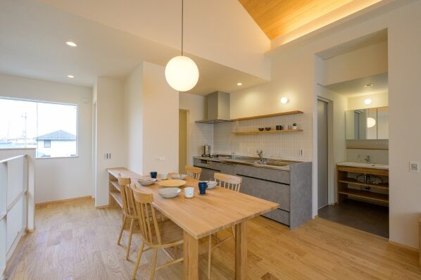 HOUSECODE(ハウスコード） 堺市/土地約27坪/ママ設計士のアイデアが光る、小さくても豊かに住まう家【間取り図有】の建築実例画像5