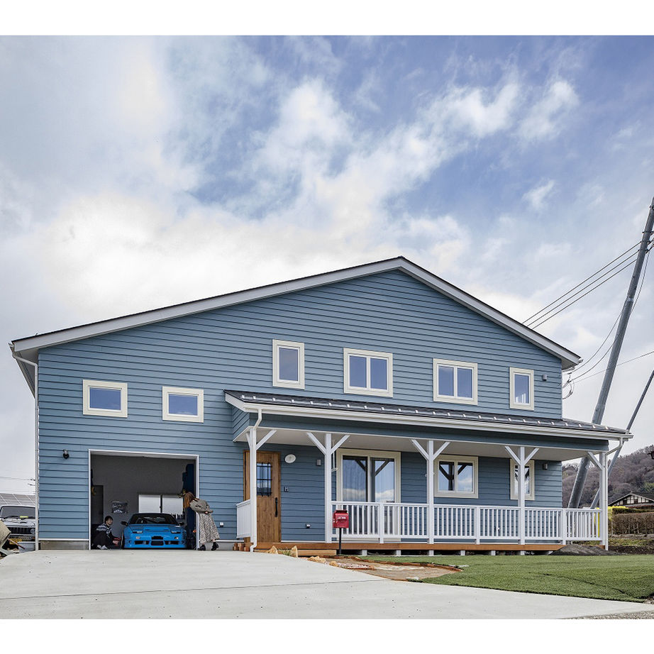 ホビースタイル　角屋工業 圧巻のリフト付ガレージで趣味も夫婦一緒の時間も楽しい！ラップサイディングが際立つアーリーアメリカンの建築実例画像10