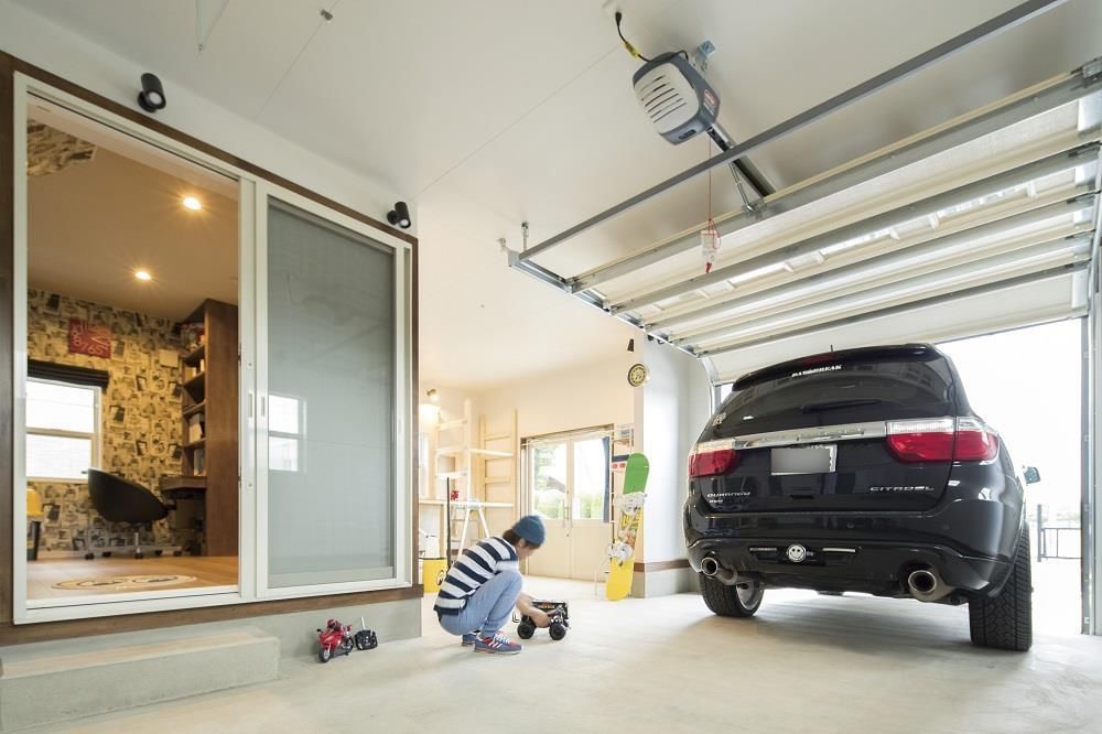 ホビースタイル　角屋工業 【2800万円】車やバイクを楽しむアメリカンガレージスタイルの建築実例画像3
