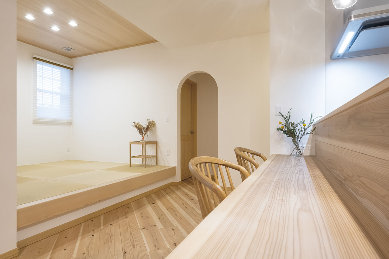 内山木材建設 【2000万円台/30坪台/平屋】希望の間取りを実現。埼玉県産材にこだわった無垢と漆喰壁の家の建築実例画像5