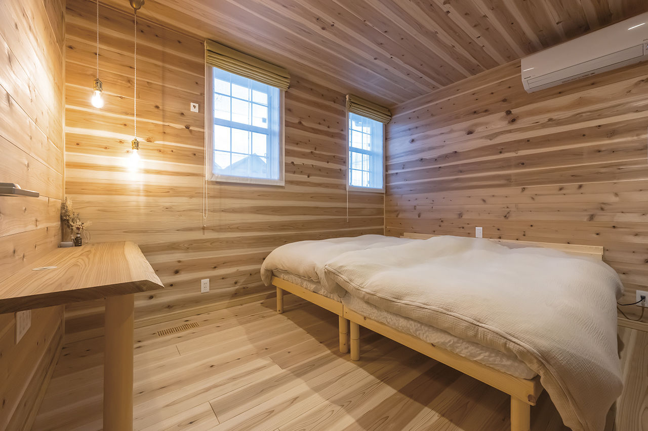 内山木材建設 【2000万円台/30坪台/平屋】希望の間取りを実現。埼玉県産材にこだわった無垢と漆喰壁の家の建築実例画像6