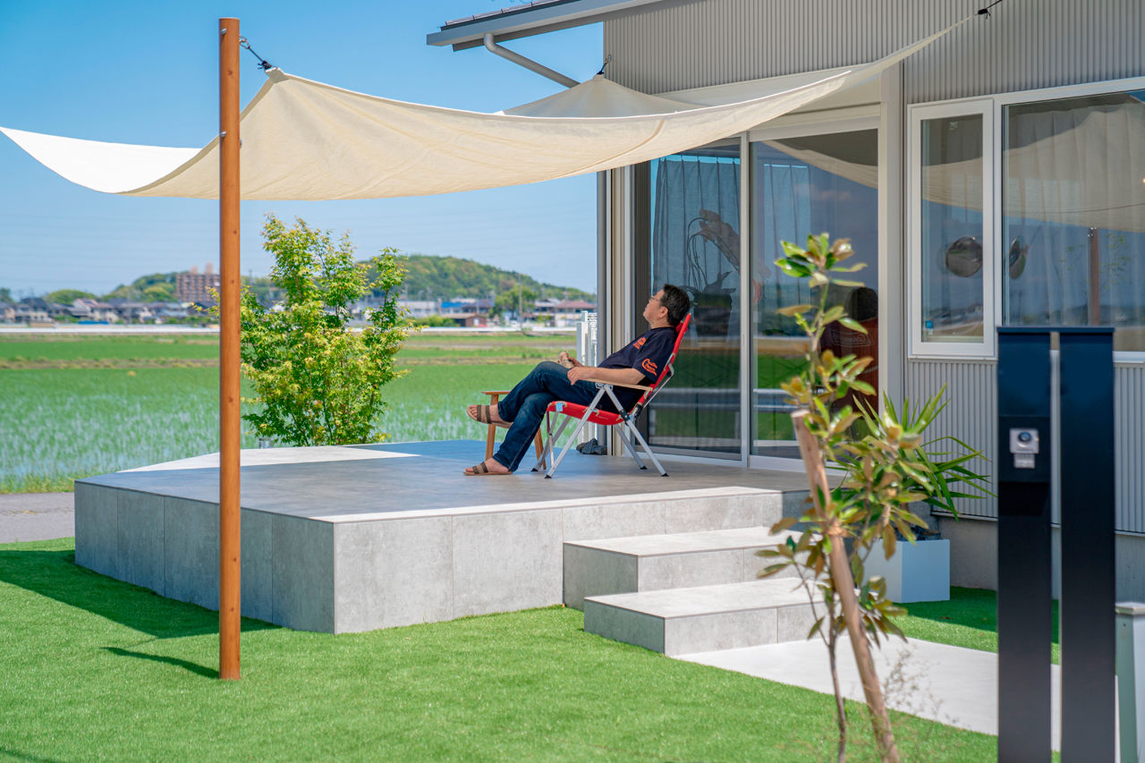 暮るみ（くるみ） 【20坪台の小さな平屋】景色と一体になる平屋「居心地がよすぎて、旅行や外食に行かなくなりました」の建築実例画像3