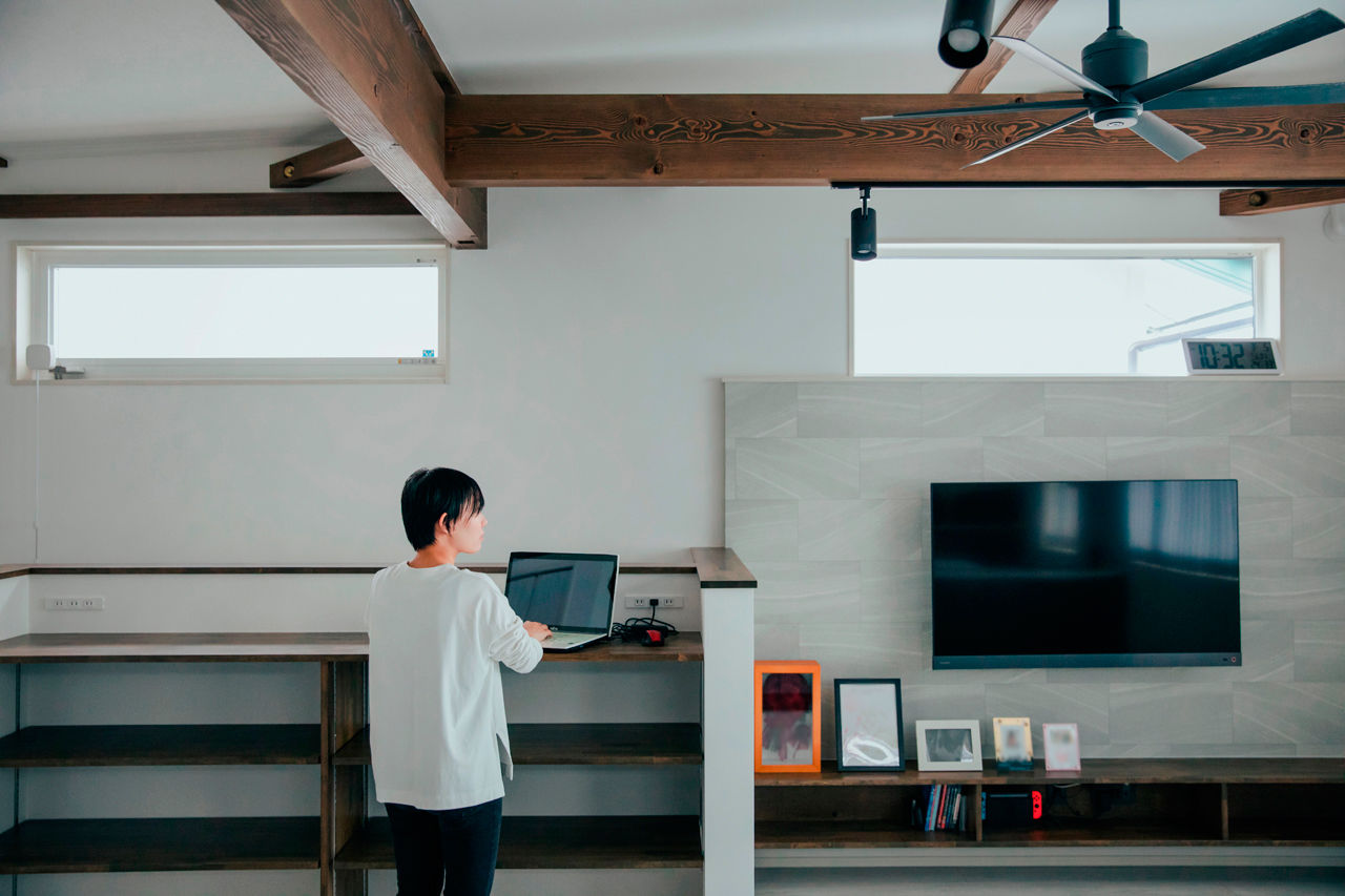 暮るみ（くるみ） 【間取図有/インナーガレージ/2階リビング】「毎日が春のリゾートホテルみたいな家です！」の建築実例画像8