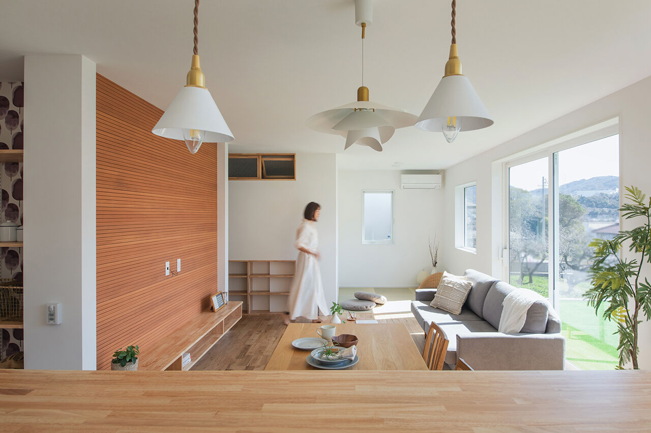 暮るみ（くるみ） 【3LDK｜ナチュラル】日常を円滑にする動線と収納。嬉しい家事ラク！私たちにぴったりな高性能な家の建築実例画像2