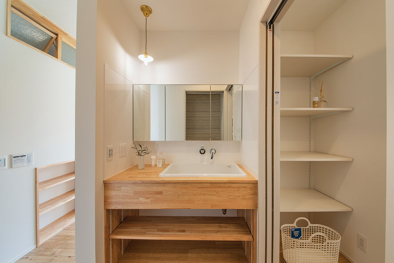 暮るみ（くるみ） 【3LDK｜ナチュラル】日常を円滑にする動線と収納。嬉しい家事ラク！私たちにぴったりな高性能な家の建築実例画像6